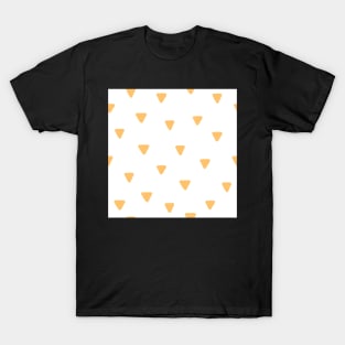 Soft Hand Drawn Triangle Print T-Shirt